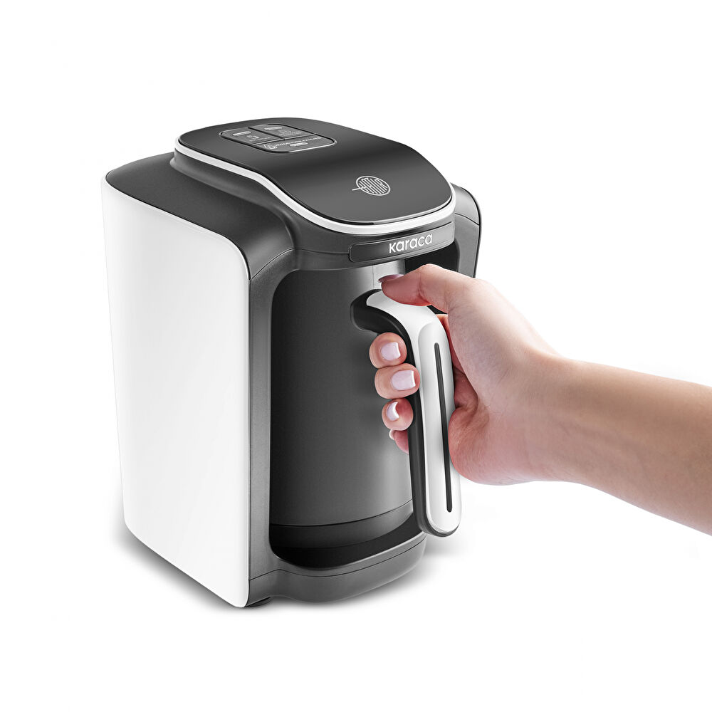 Karaca Hatır Neo-S Sütlü Türk Kahve Makinesi Porcelain White thumbnail 5