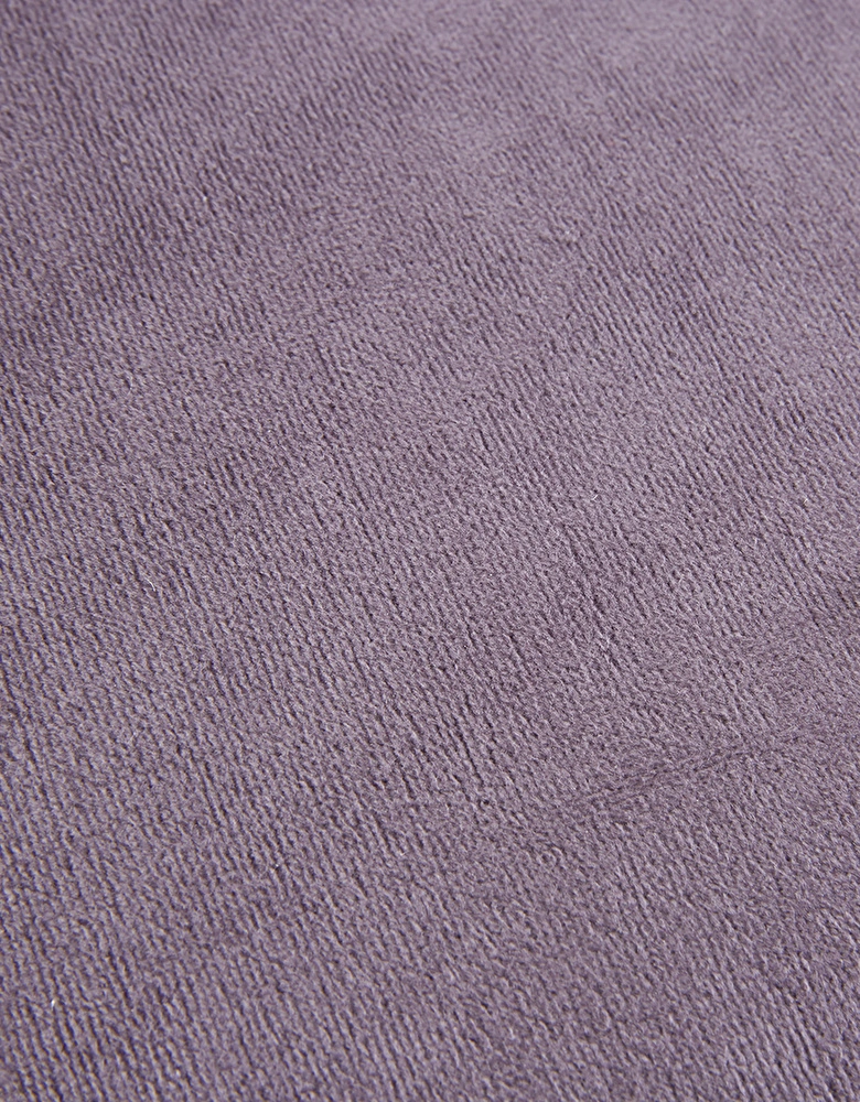 Karaca Home Breda Lila Kadife Kırlent Kılıfı 45x45 cm görseli 2