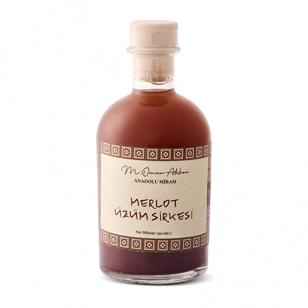 Ömür Akkor Anadolu Mirası-Merlot Üzüm Sirkesi görseli 2