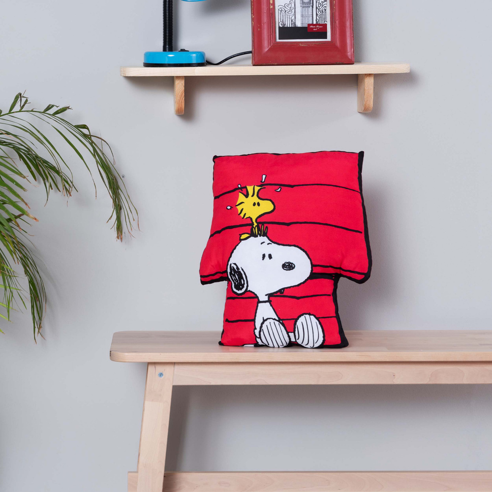 Peanuts by Karaca Home 3D Kırlent Kırmızı görseli 1