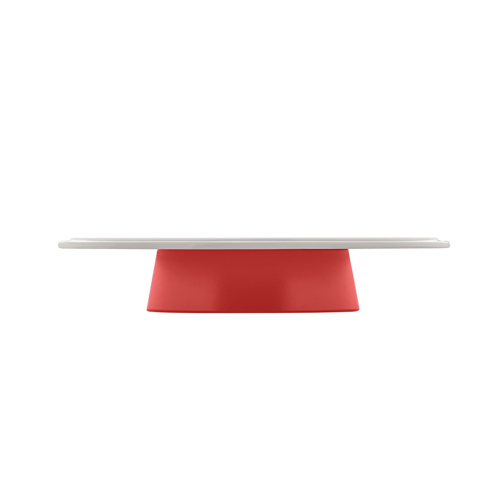 Alessi Mattina Küçük Pasta Standı Kırmızı görseli 4