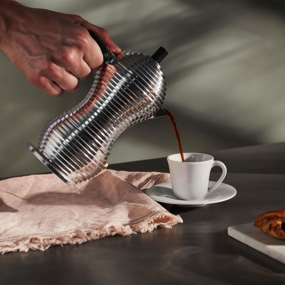 Alessi Pulcina Espresso Makinesi Mokapot 70 ml görseli 3