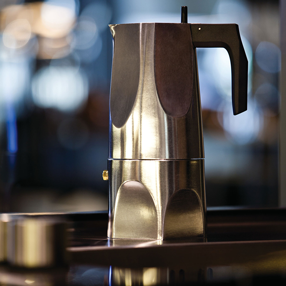 Alessi Ossidiana Espresso Kahve Makinesi 300 ml görseli 1