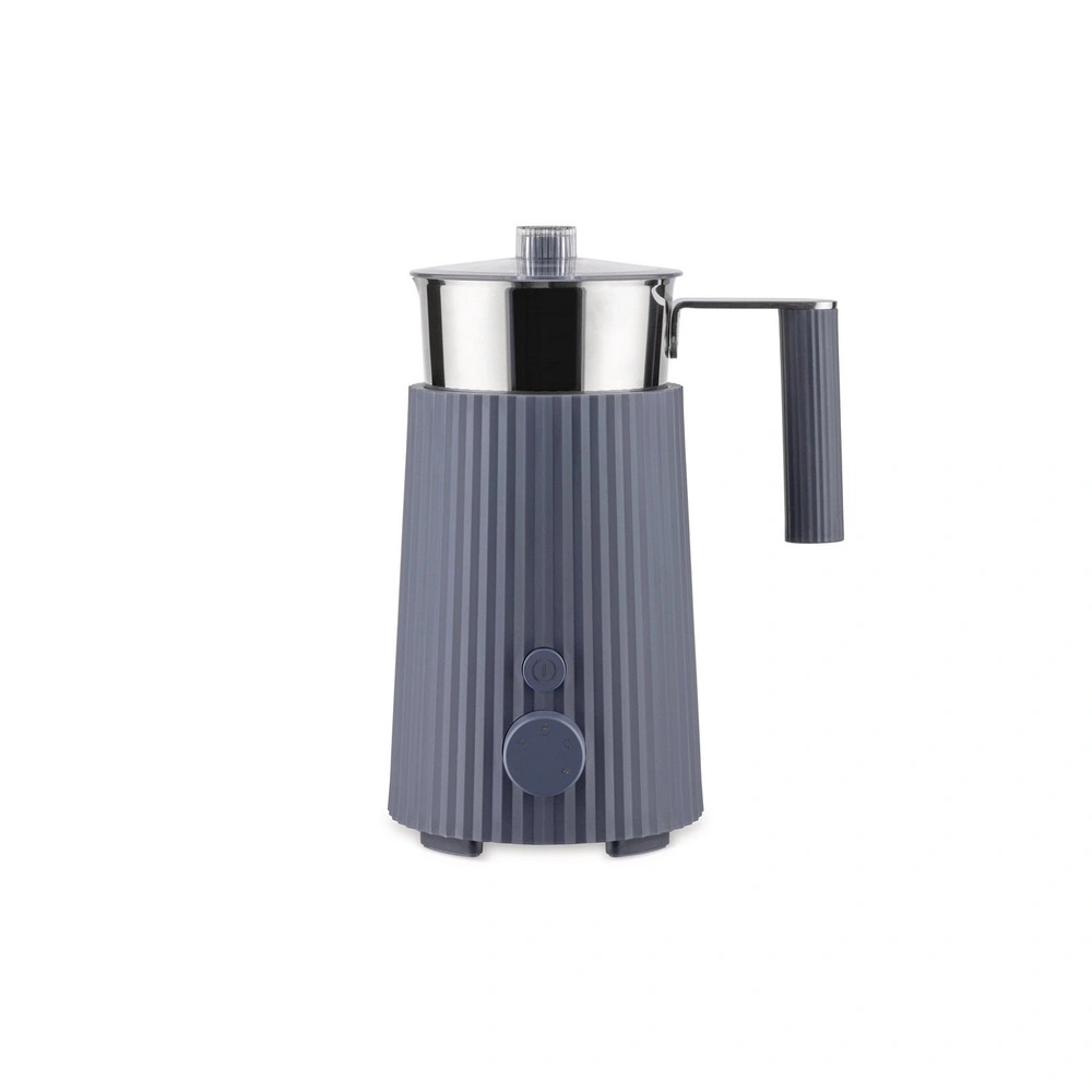 Alessi Plisse Süt Köpürtücü 350 ml Gri görseli 1