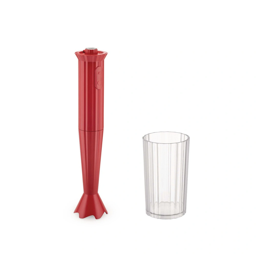 Alessi Plisse El Blender Seti Kırmızı görseli 1