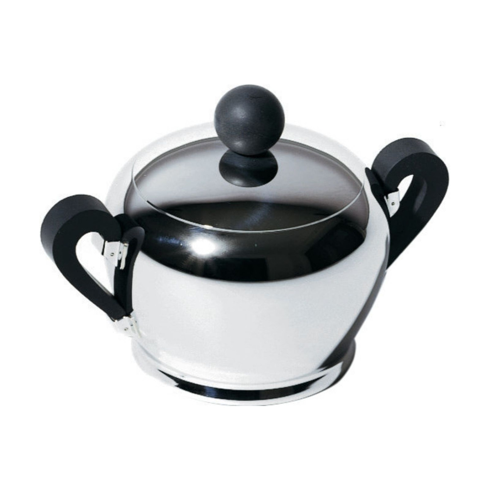 Alessi Bombe Şekerlik 16 cm x 16,5 cm x 10 cm görseli 1