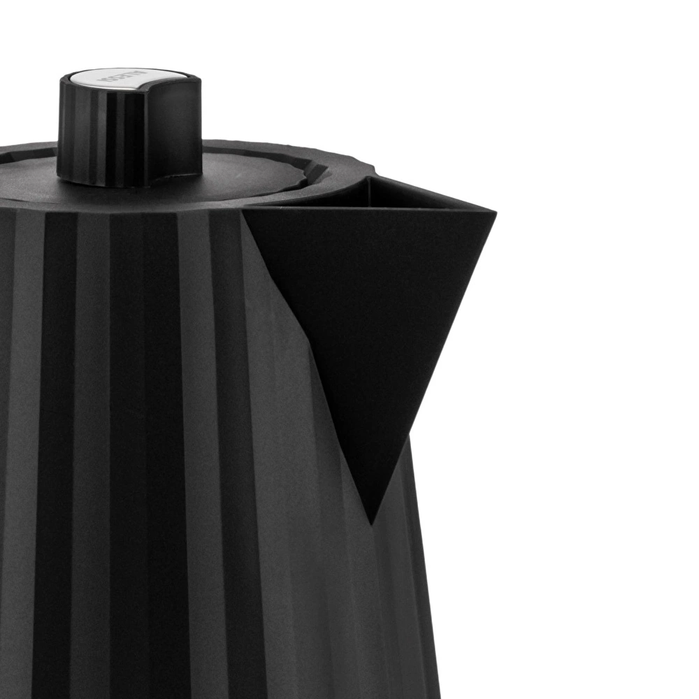 Alessi Plisse Elektrikli Kettle 1,7 L Siyah görseli 3