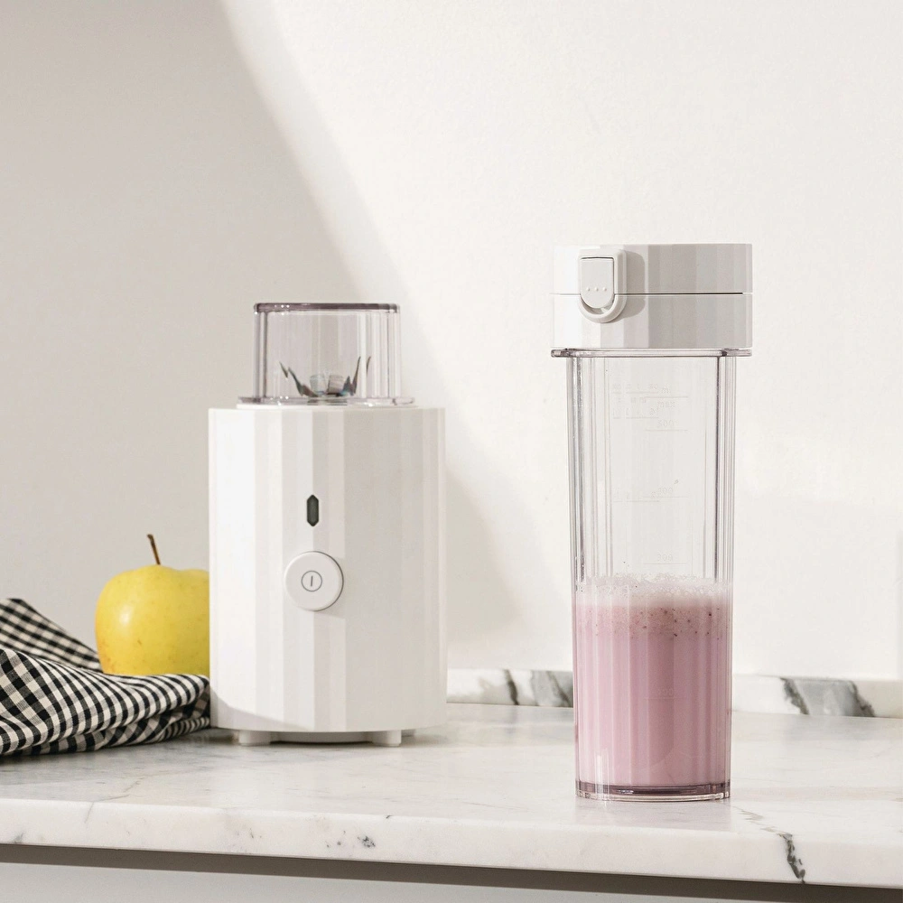 Alessi Plisse Smoothie Blender 550 ml Beyaz görseli 5