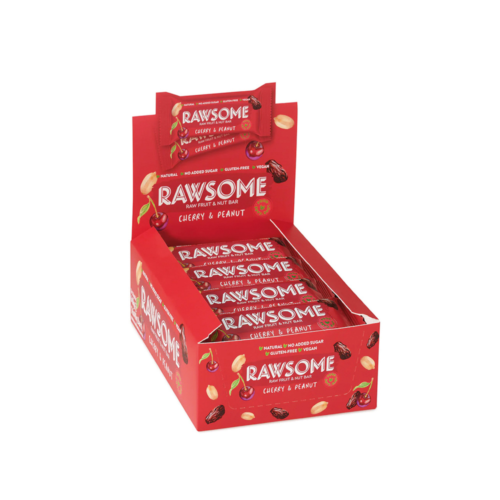 Rawsome Vişneli Fıstık Ezmeli Bar görseli 2