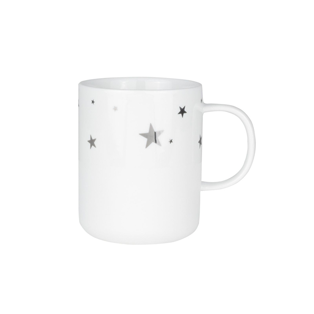 Rader Yıldızlı Mug Gümüş görseli 1
