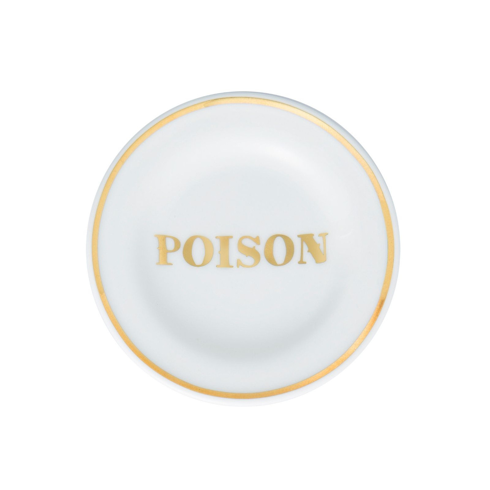 Bitossi Home La Tavola Poison Porselen Küçük Tabak 9,5 cm Krem görseli 1