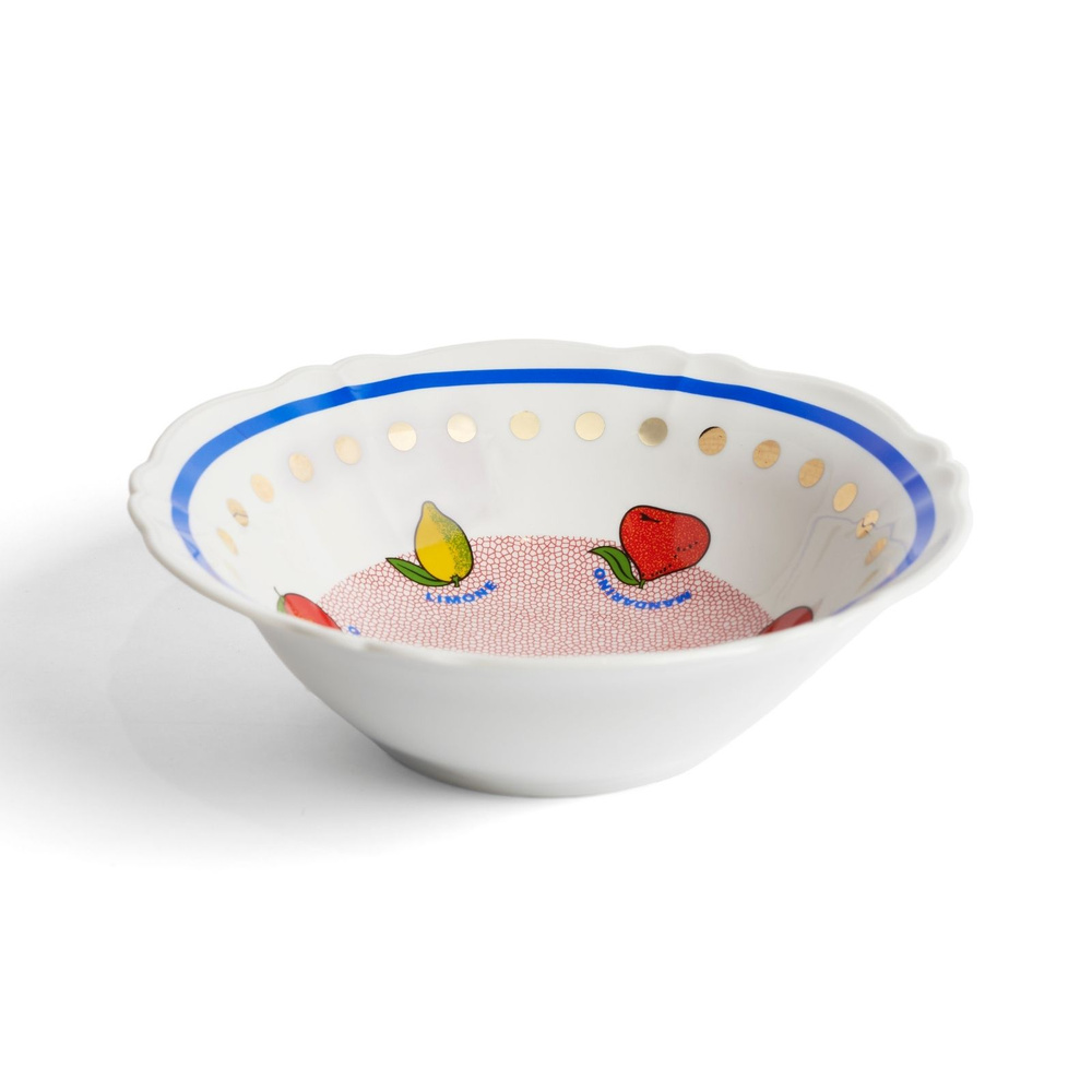 Bitossi Home Bel Paese Citrus Fruits Porselen Salata Kasesi 26 cm görseli 2