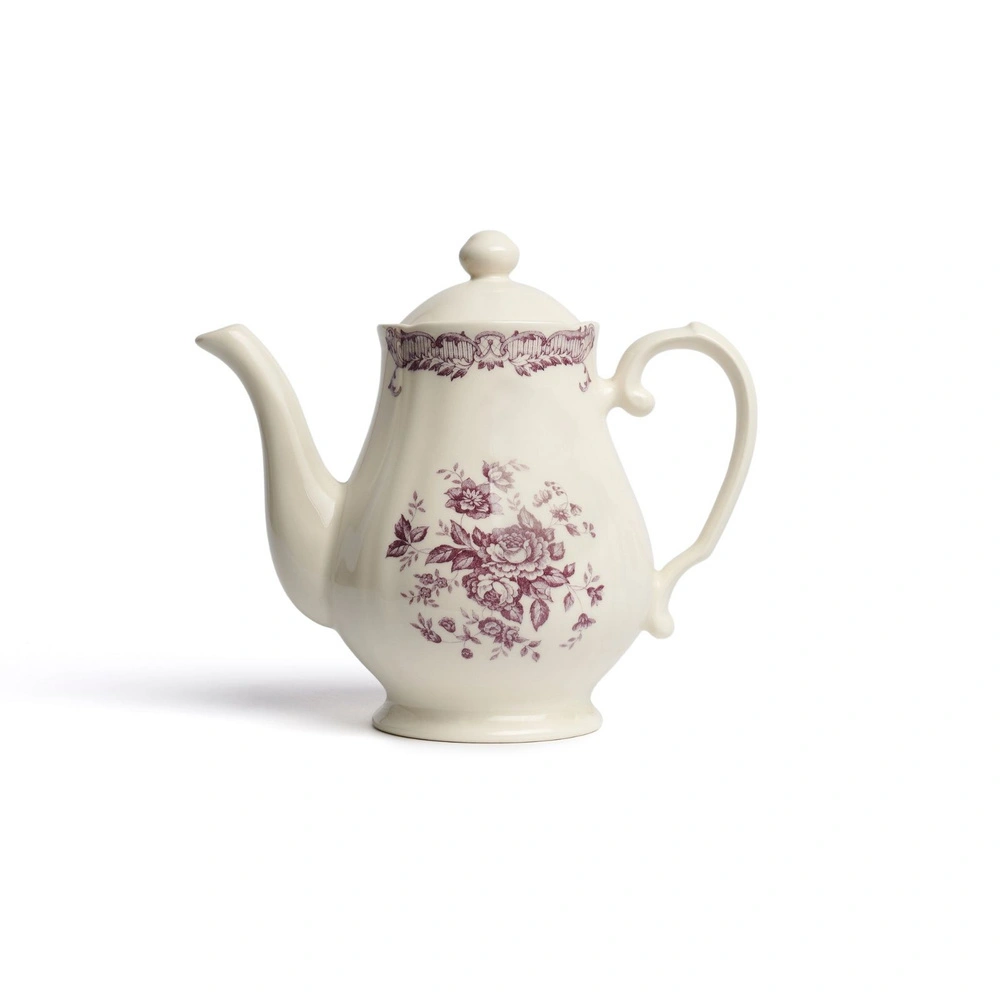 Bitossi Home Rose Violet Floral Çay Potu 965 ml görseli 1