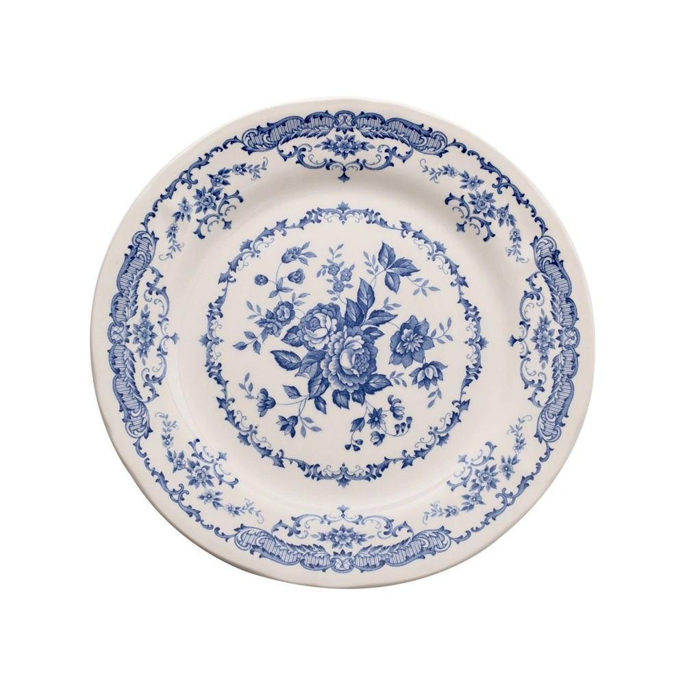 Bitossi Home Rose Blue Floral Yemek Tabağı 26 cm görseli 1
