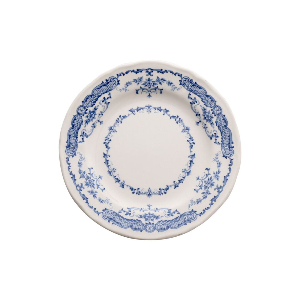 Bitossi Home Rose Blue Floral Ekmek Tabağı 15,6 cm görseli 1