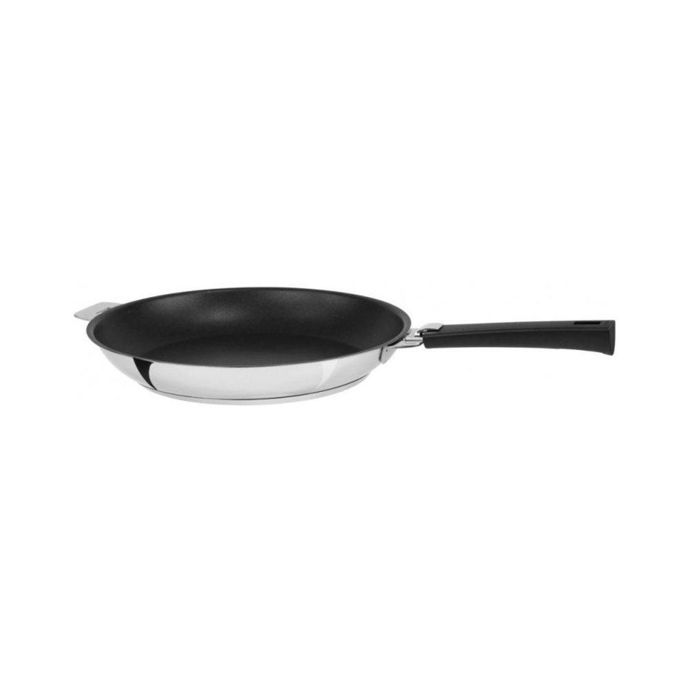 Cristel Mutine Çıkarılabilir Kulplu Tava 28 cm görseli 3