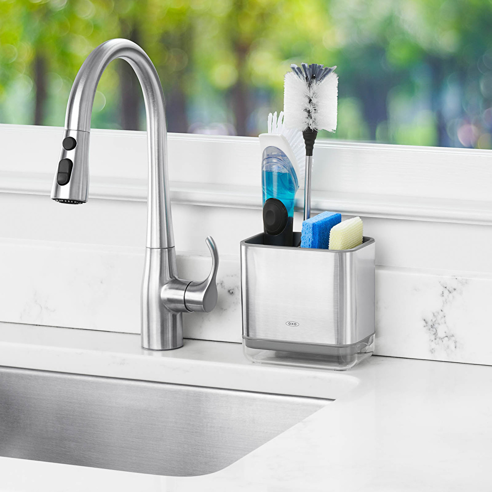 Oxo Steel Paslanmaz Çelik Lavabo Düzenleyici görseli 5