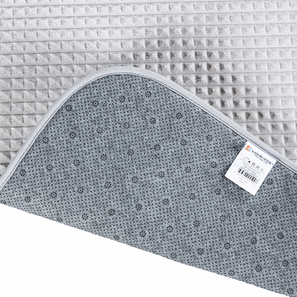 Kaşmir Home Softstep İkili Paspas Gri  görseli 2