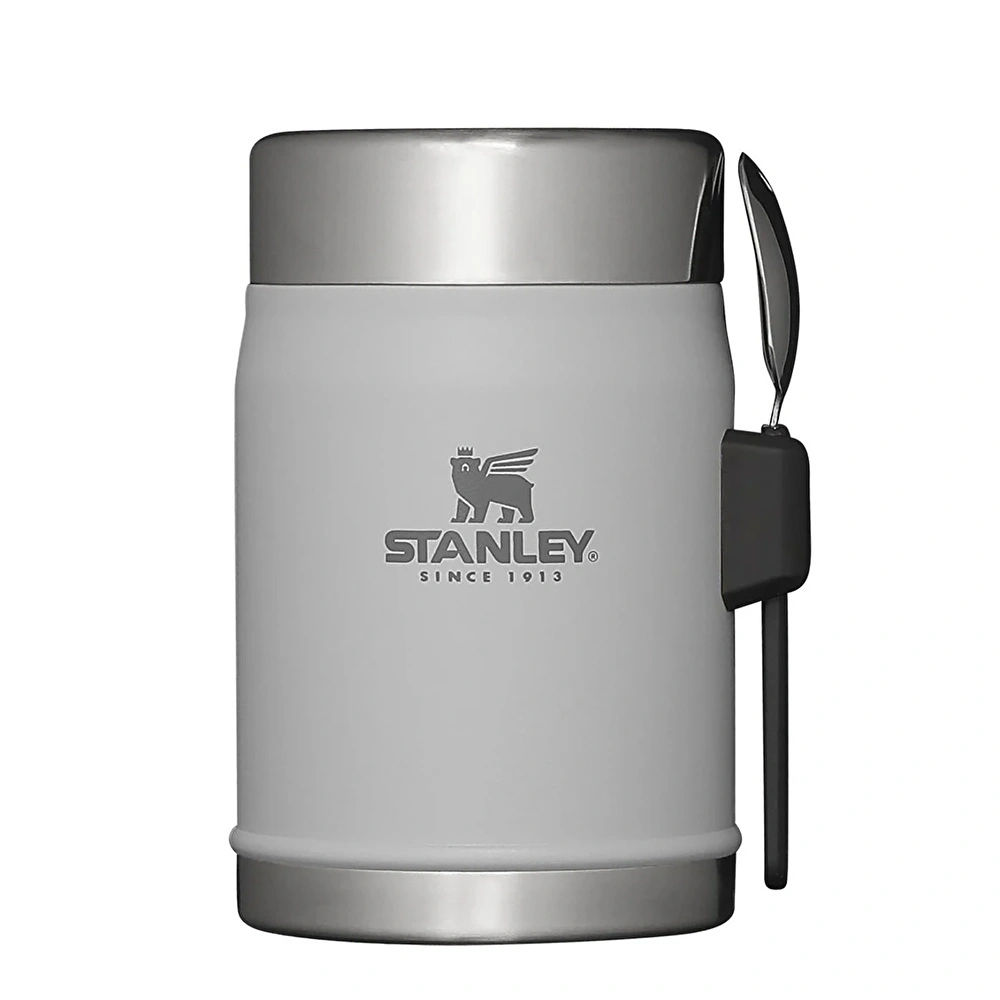 Stanley Legendary Food Jar Hammertone Kaşıklı Yemek Termosu 400 ml Ash görseli 1