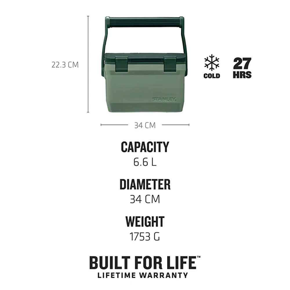 Stanley Easy Carry Outdoor Cooler Taşınabilir Soğutucu  6,6L görseli 2
