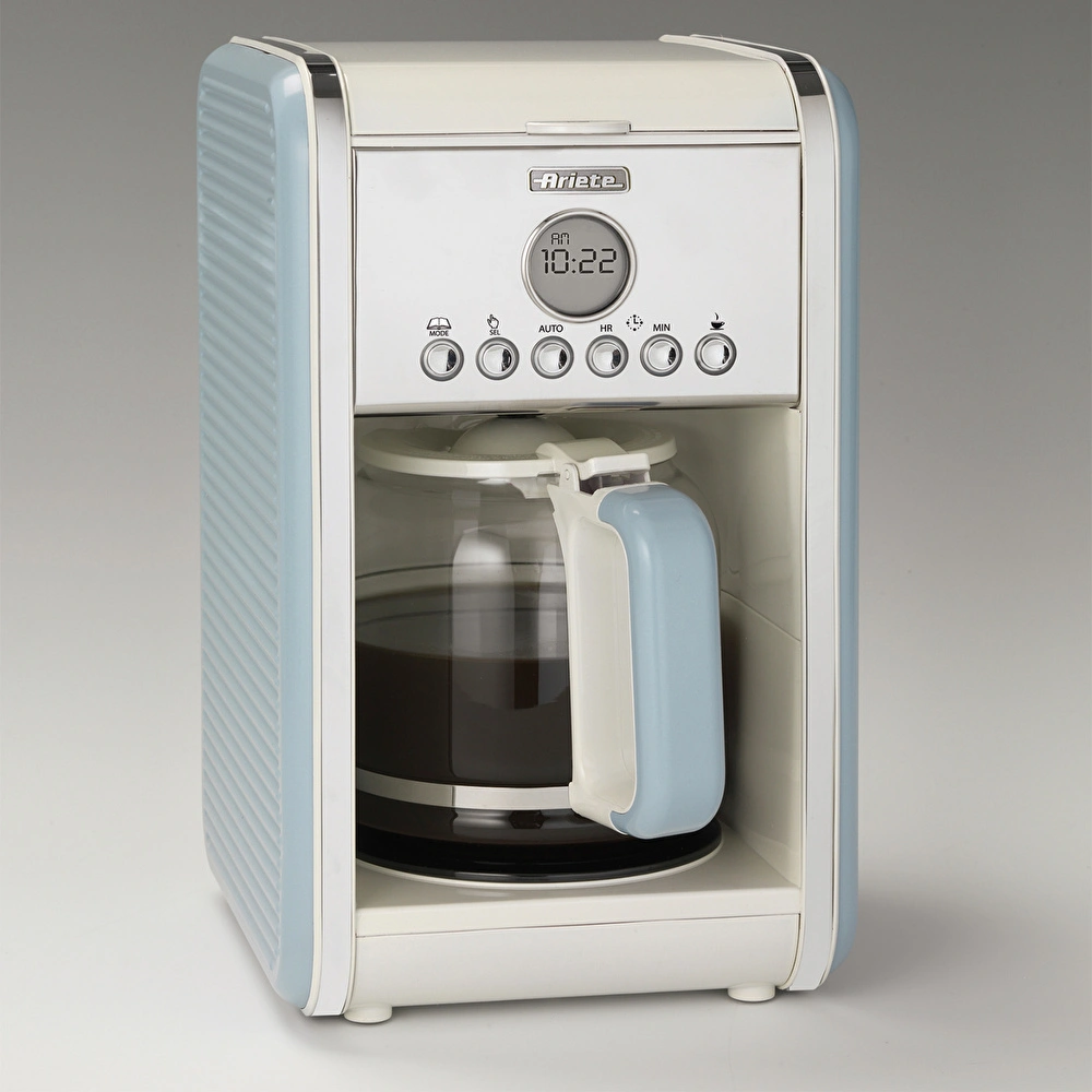 Ariete Vintage Filtre Kahve Makinesi Mavi görseli 3