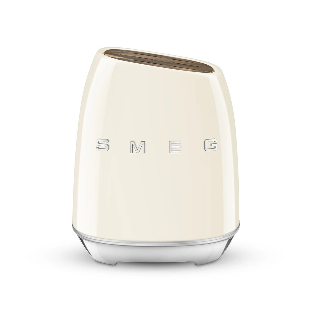 Smeg Retro Standlı Bıçak Seti Krem Kbsf02cr  görseli 2