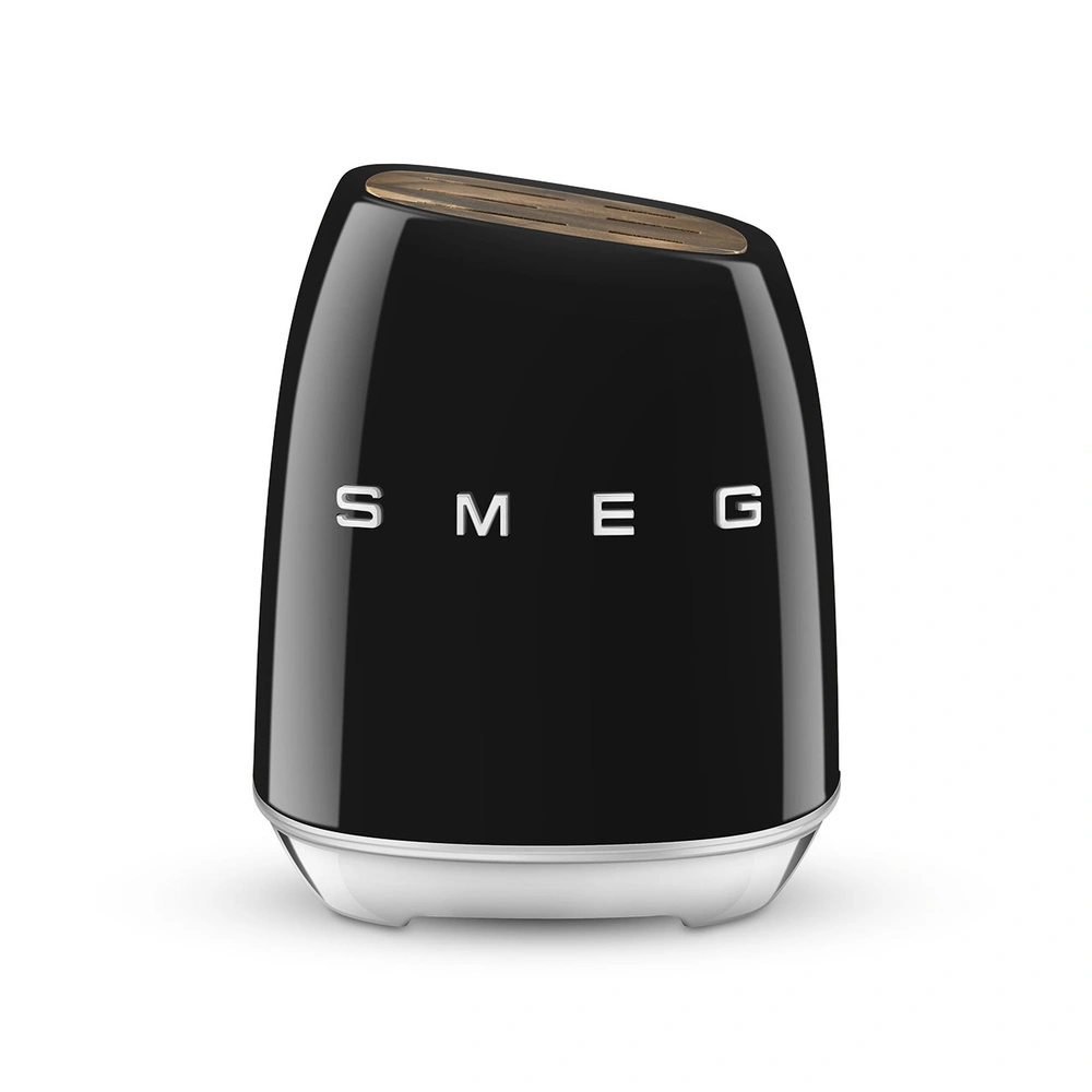 Smeg Retro Standlı Bıçak Seti Siyah Kbsf02bl  görseli 2