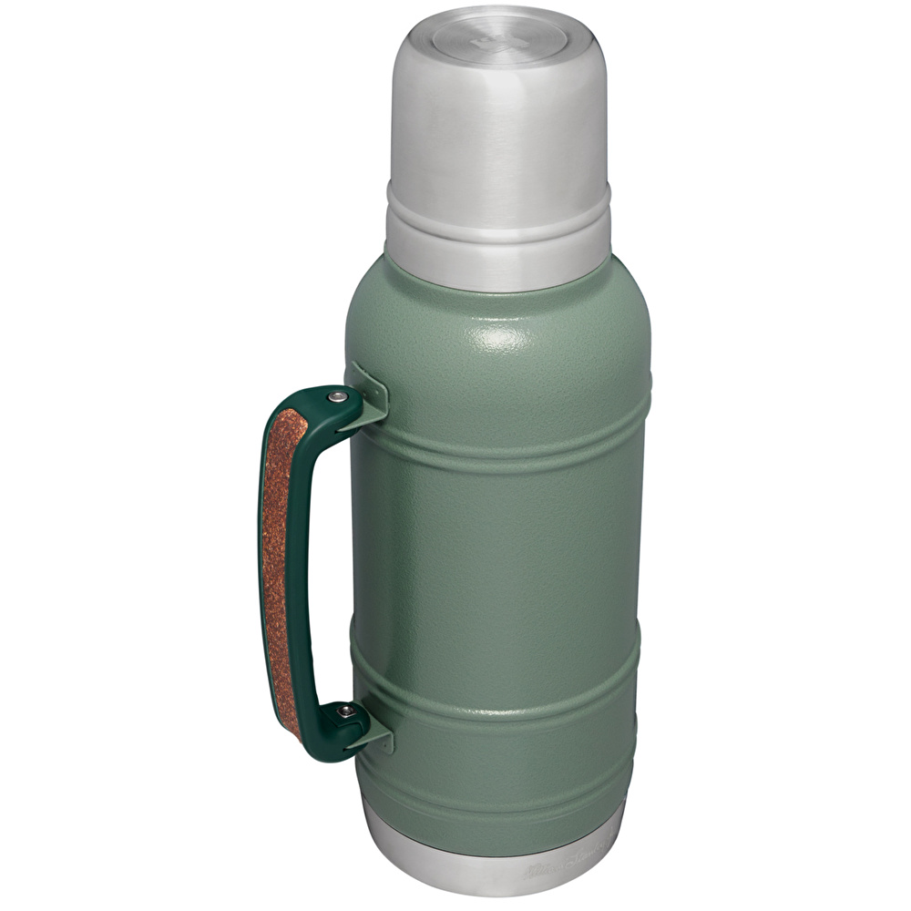 Stanley The Artisan Paslanmaz Çelik Hammertone Termos 1,4L Green görseli 2