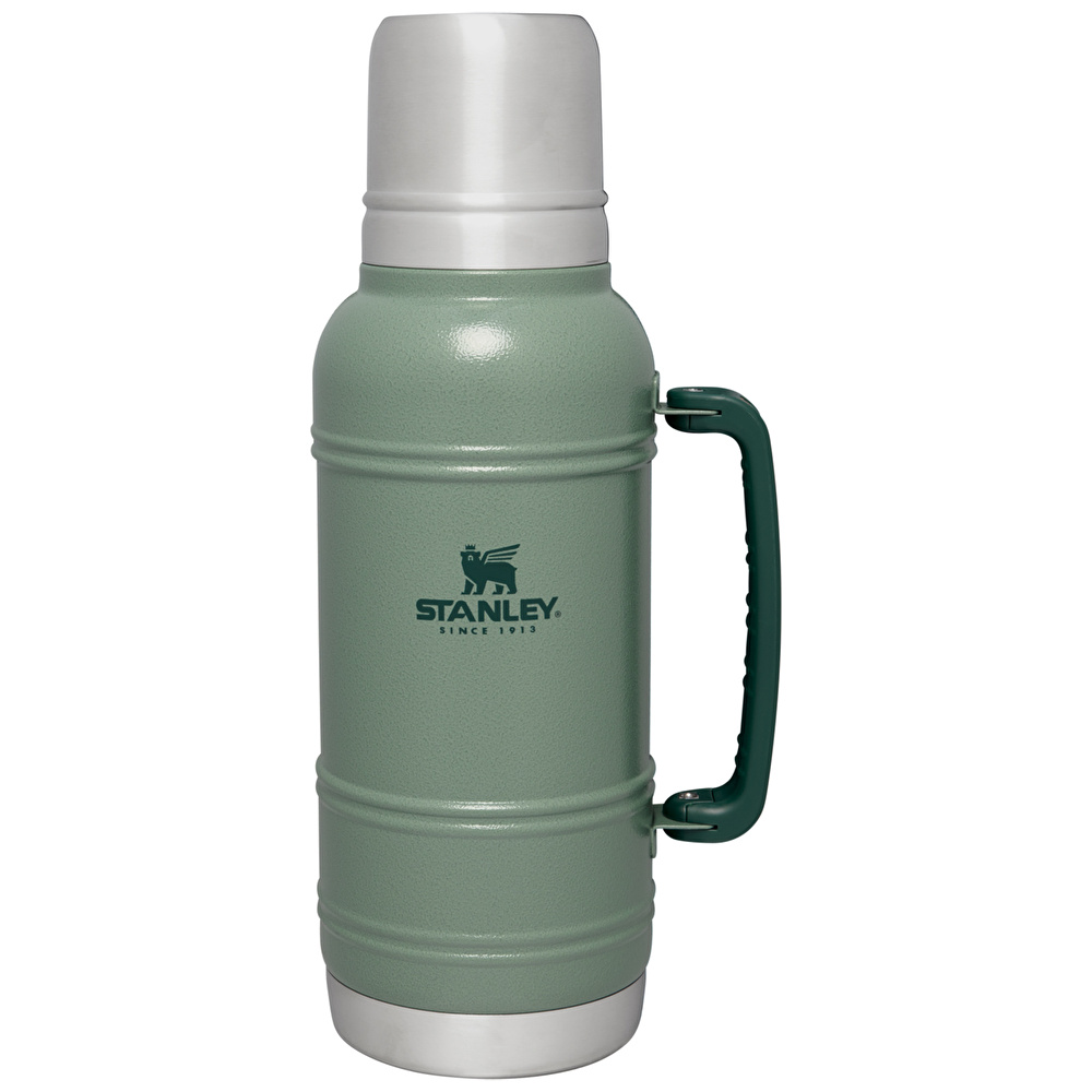 Stanley The Artisan Paslanmaz Çelik Hammertone Termos 1,4L Green görseli 1