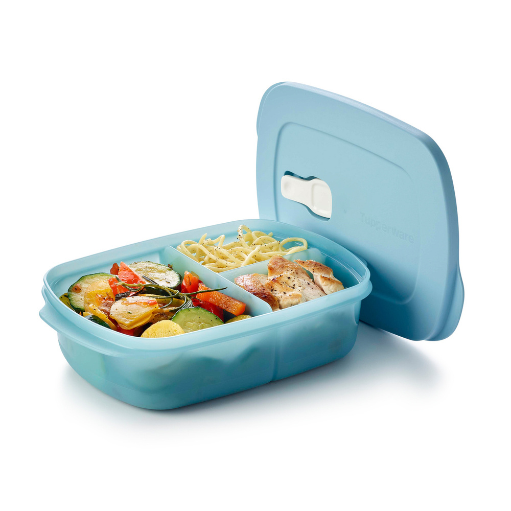 Tupperware Mikro Bölmeli Kap 1L Okyanus | Karaca