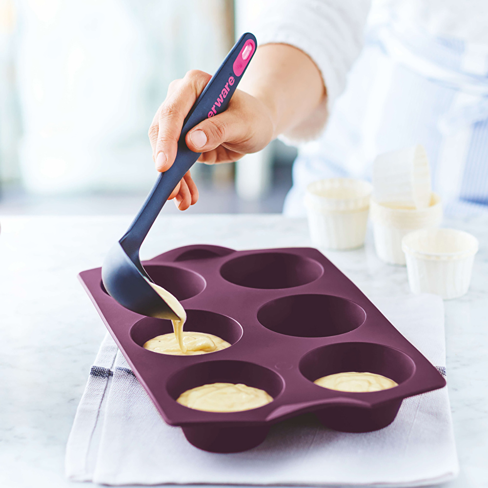 Tupperware Silikon 6'lı Muffin Kalıbı görseli 4