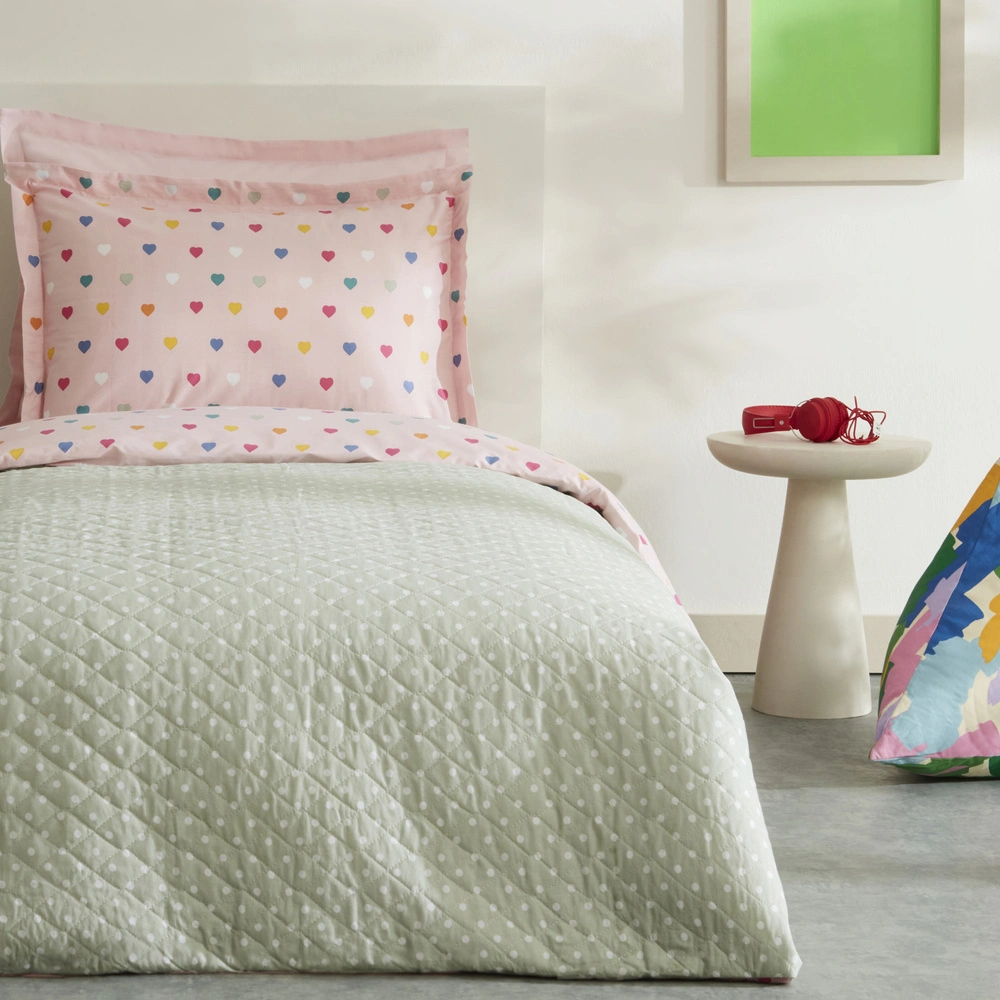 Karaca Home Young Heartland Tek Kişilik Kapitoneli Nevresim Takımı görseli 2