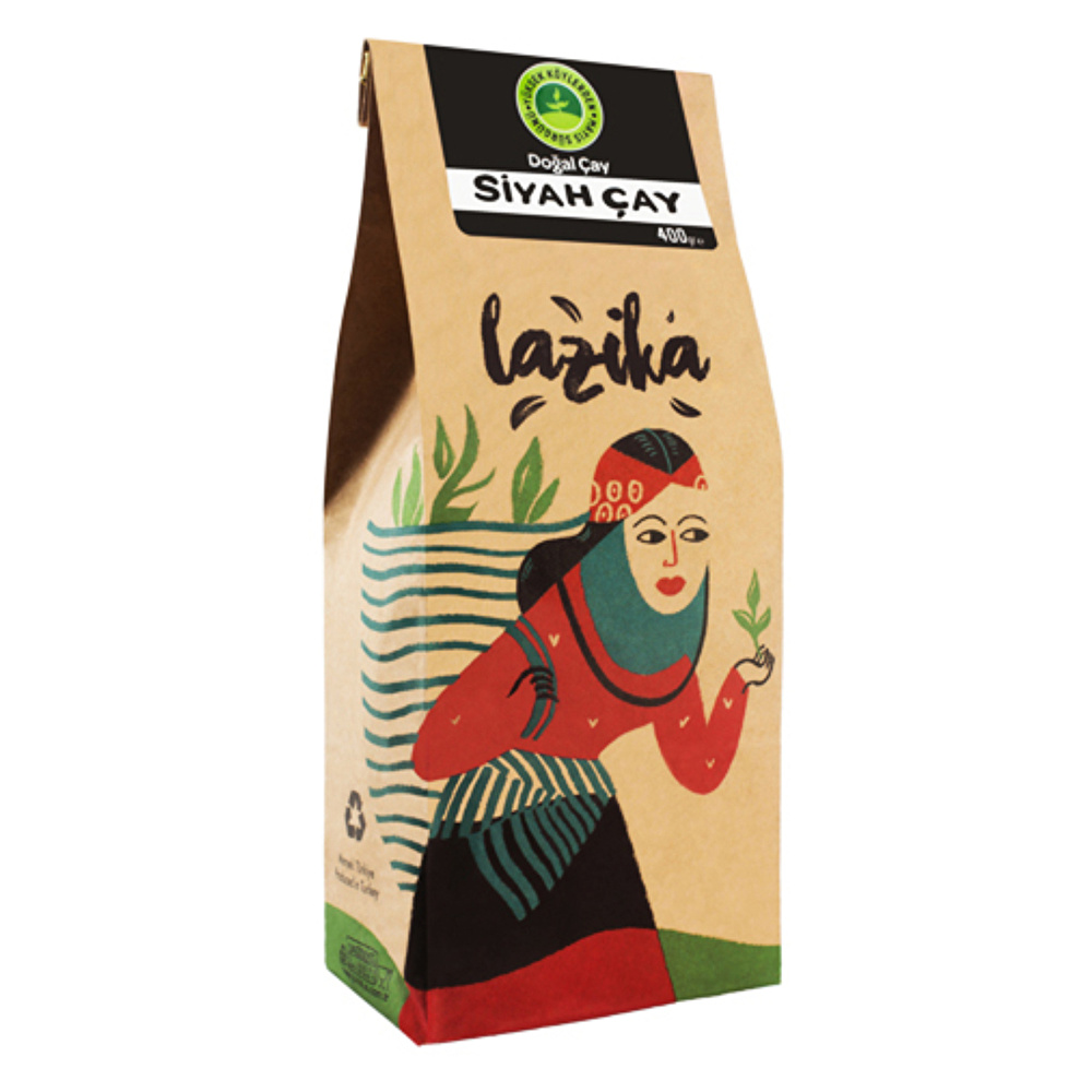 Lazika Siyah Çay 400 G görseli 1