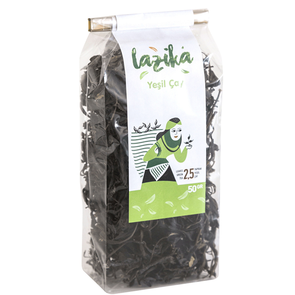 Lazika El Yapımı Yeşil Çay 50 G görseli 1