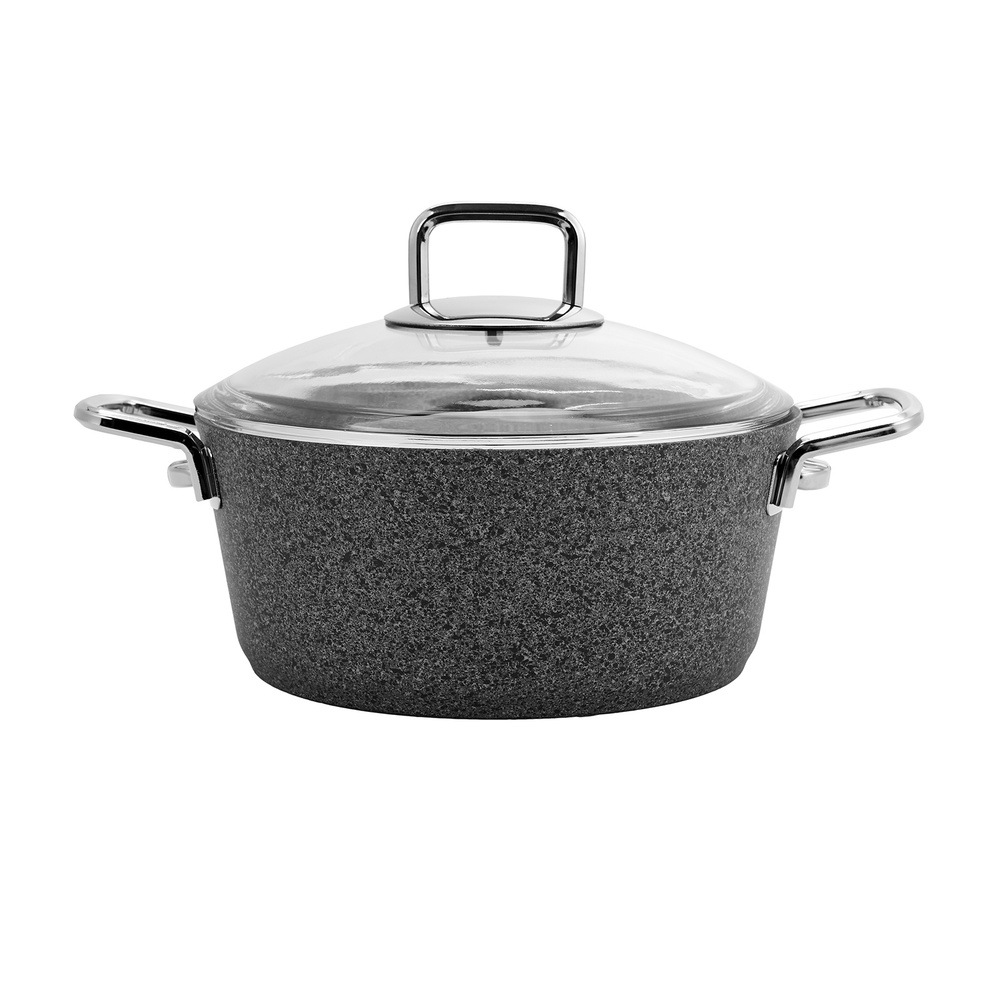 Emsan Titangranit 24 cm Derin Tencere Metal  görseli 1