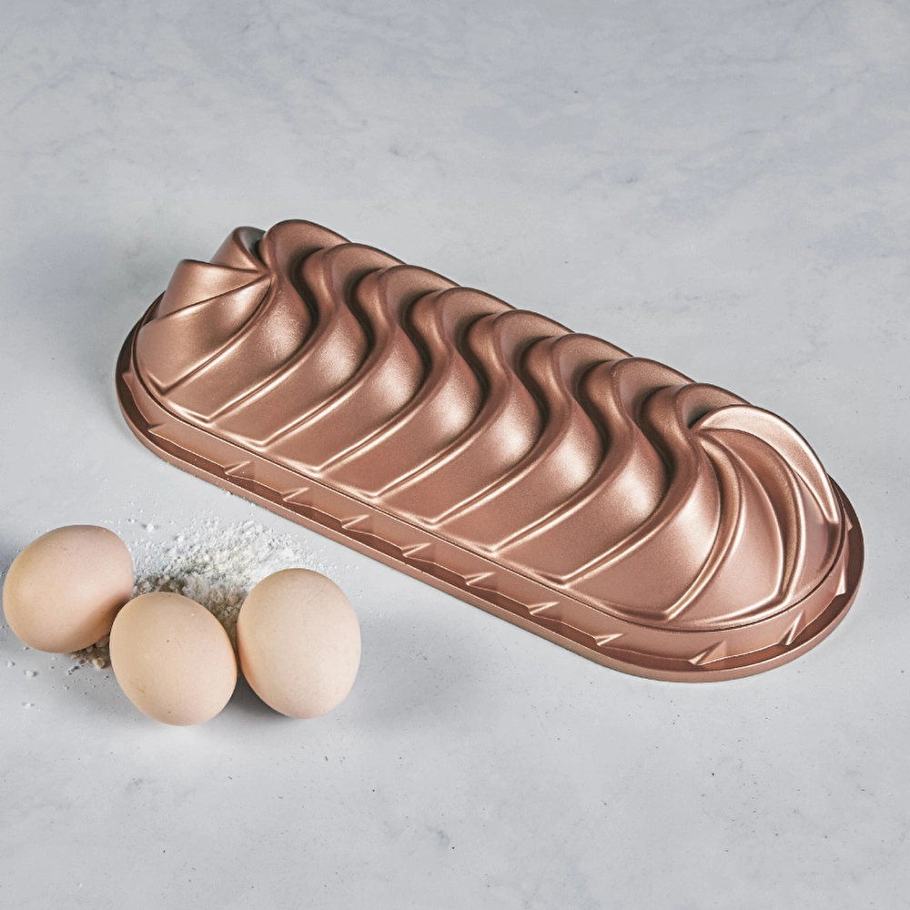 Emsan Lavin Golden Pink Large Baton Döküm Kek Kalıbı görseli 2