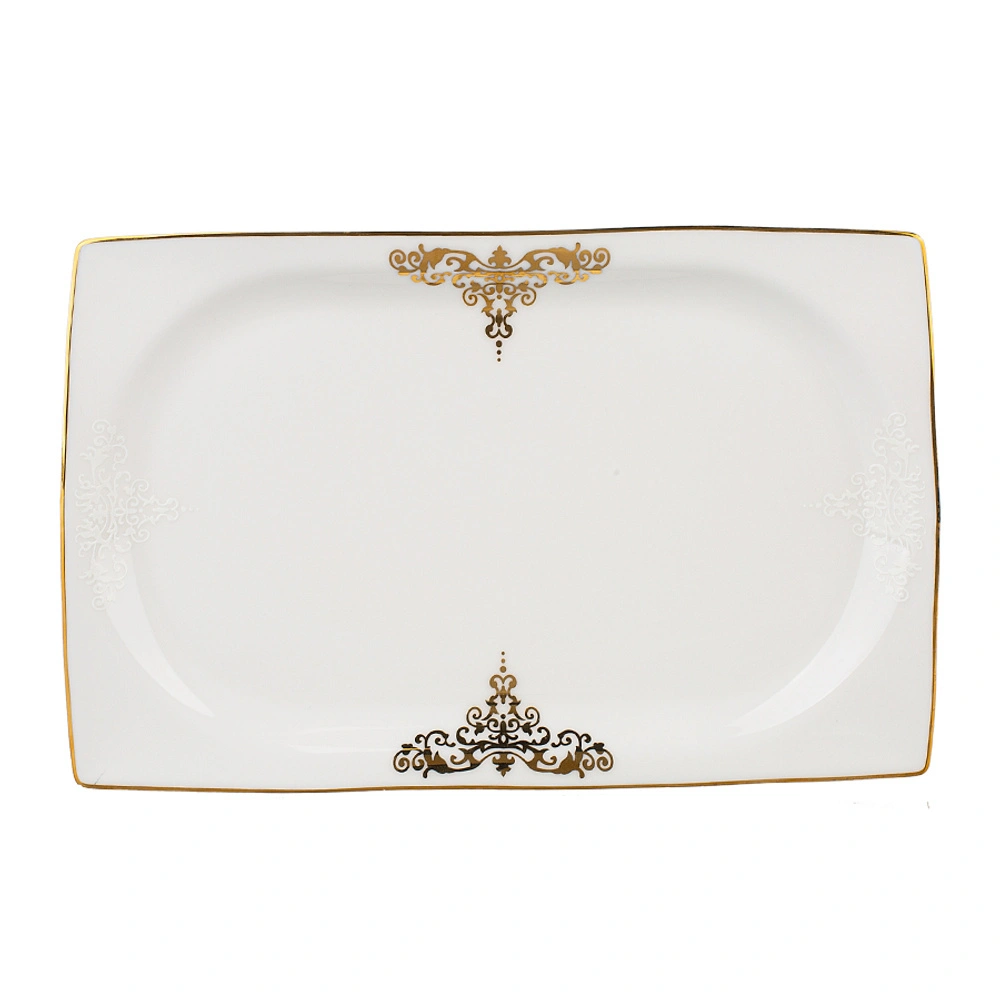Emsan Fine Bone Topkapı Gold 61 Parça 12 Kişilik Yemek Takımı görseli 11