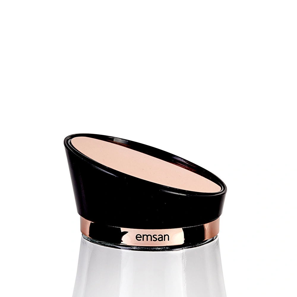 Emsan Alpha 3'lü Büyük Kavanoz Rosegold görseli 3