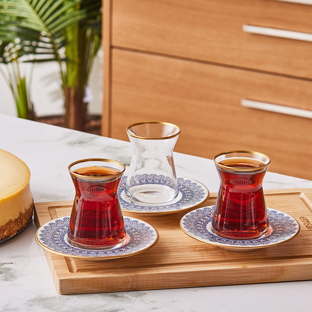 Emsan Leyal 12 Parça Çay Seti görseli 1