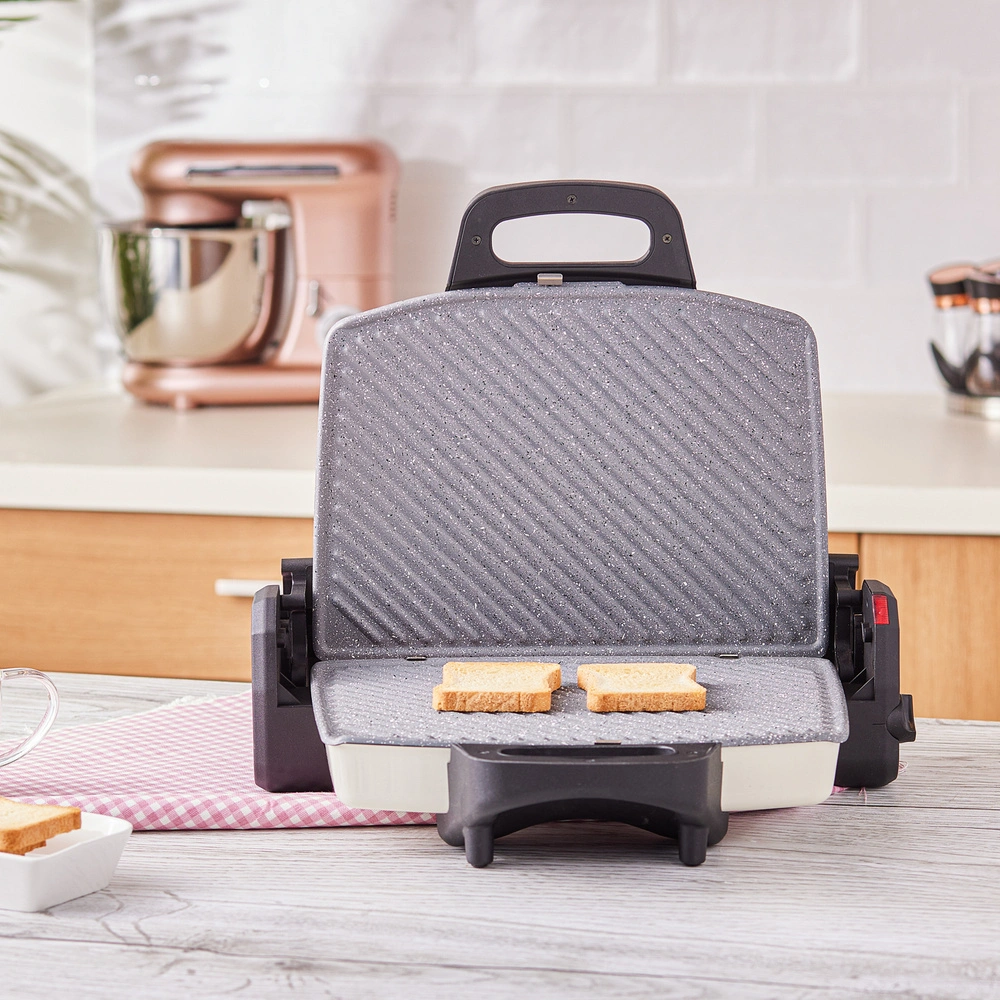Emsan Power Master Granit 1800w Tost Makinesi Krem görseli 4