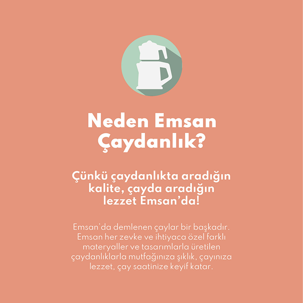 Emsan Almeria Midi Çaydanlık Takımı görseli 5