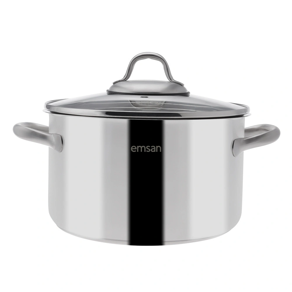 Emsan Steel Force Derin Tencere 24 cm görseli 4