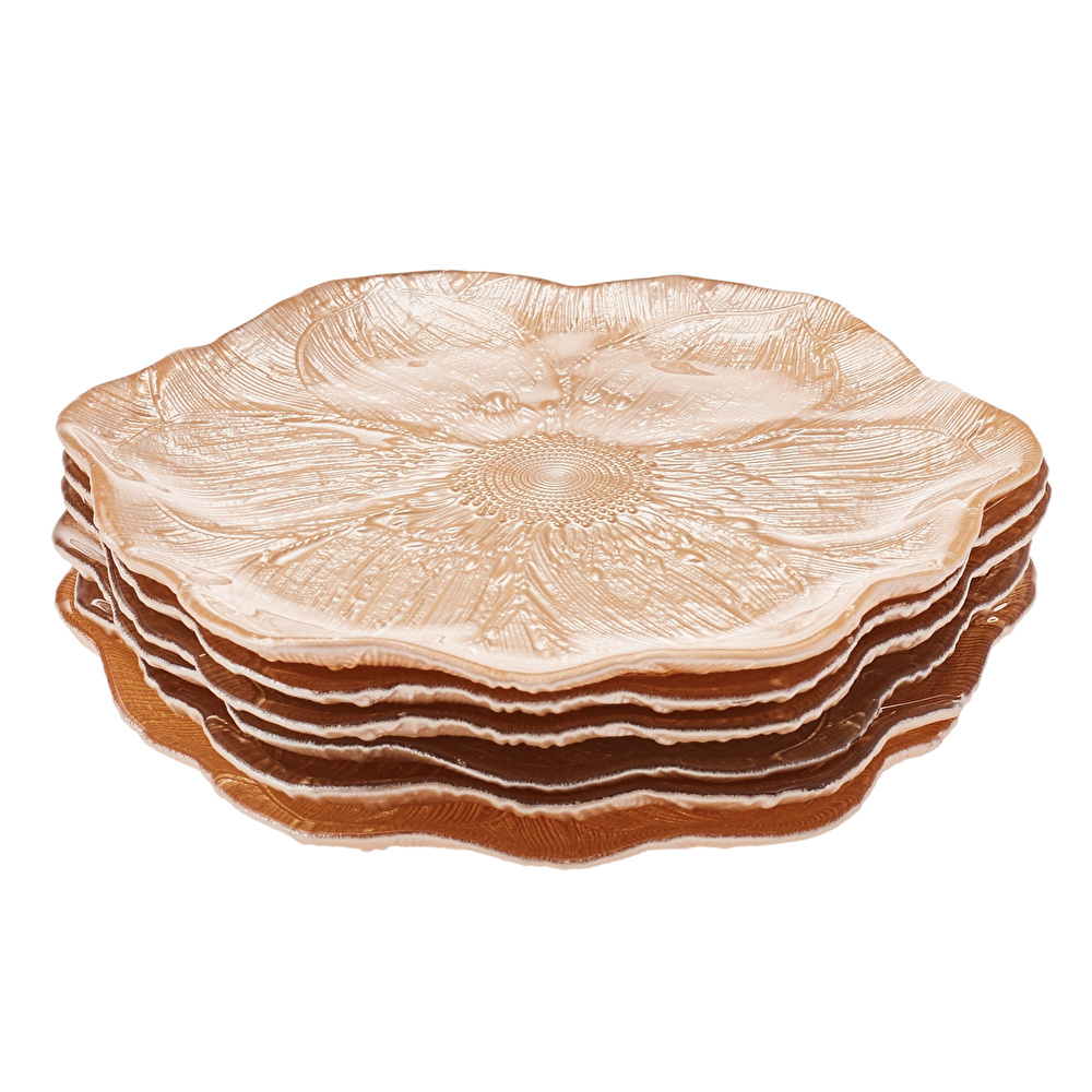 Emsan Rose Kek Saati Pasta Tabağı görseli 2