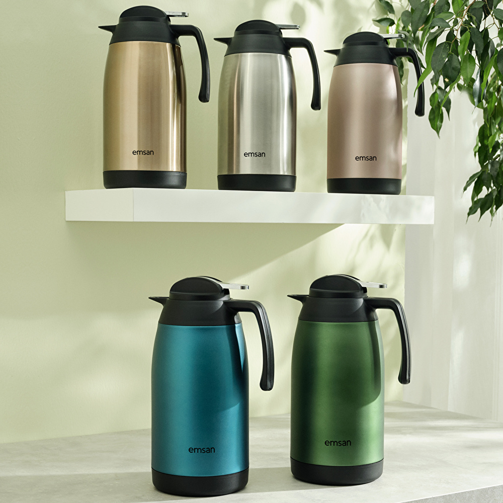 Emsan New Vega Termos Inox 1,5 L görseli 4