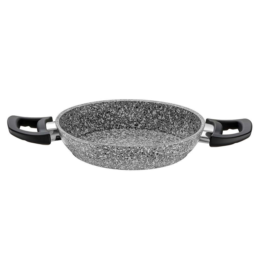 Emsan Lucca 2 Parça Tava Sahan Seti Gri Mavi 18-24 cm görseli 5