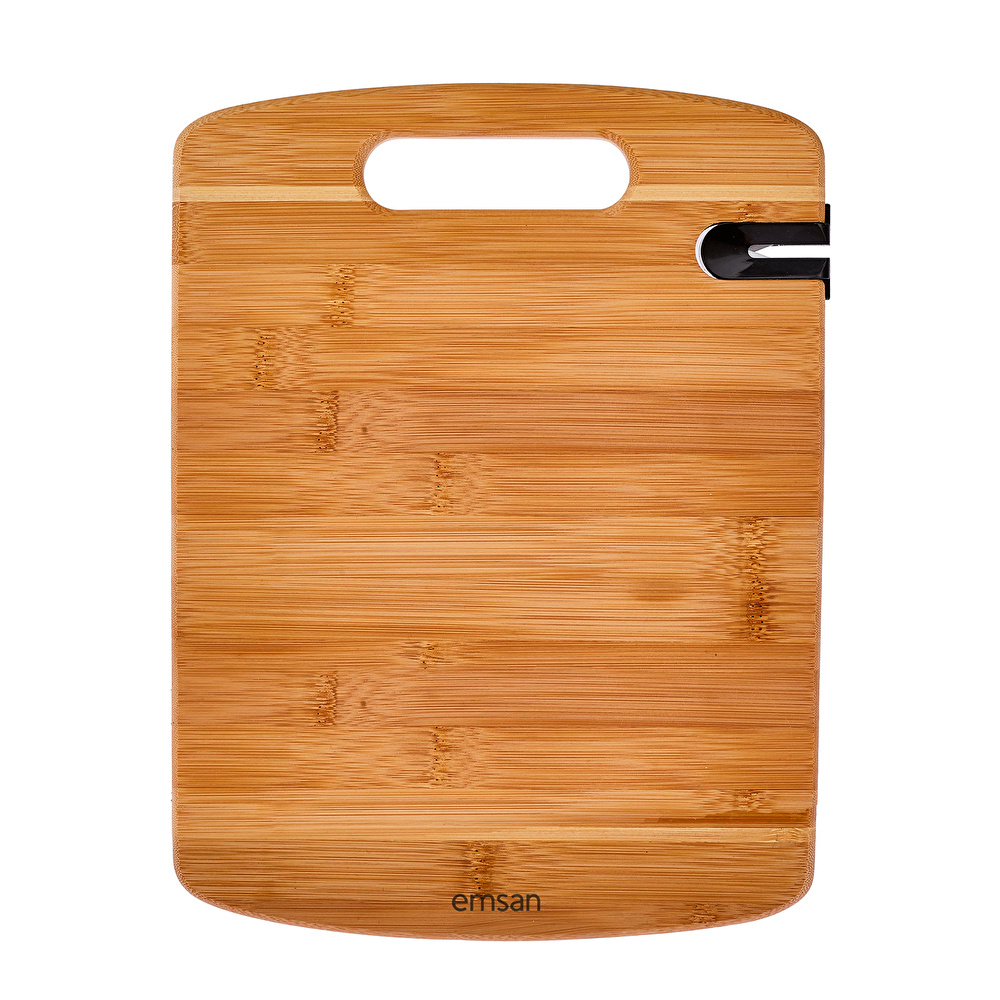 Emsan Bambu Argus Bileyicili Kesme Tahtası 23x30 cm görseli 4