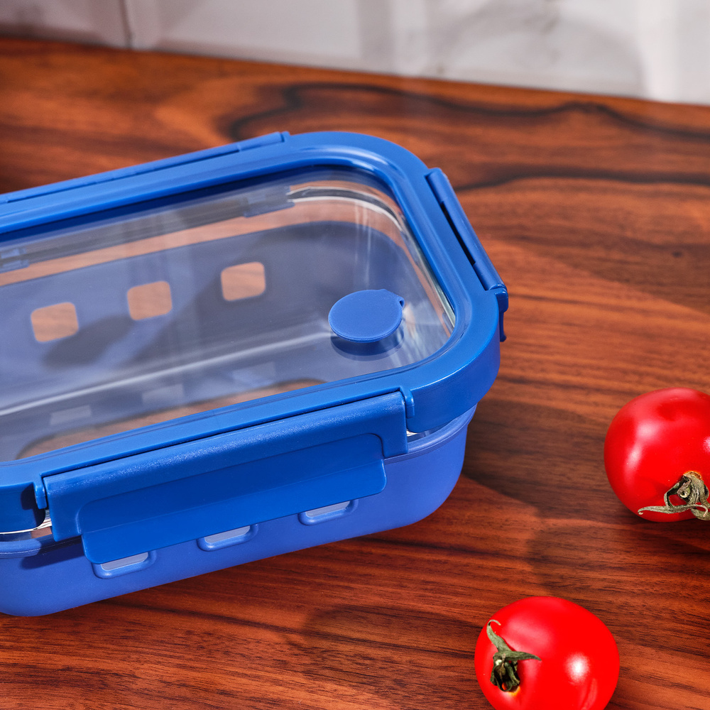 Emsan Smart 640 ml Borosilikat Saklama Kabı görseli 2