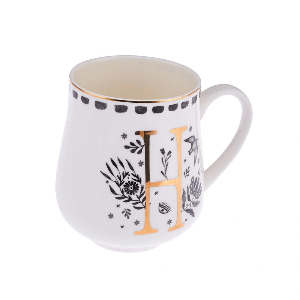 Emsan Artisan H Letter New Bone Kupa 220 ml görseli 3