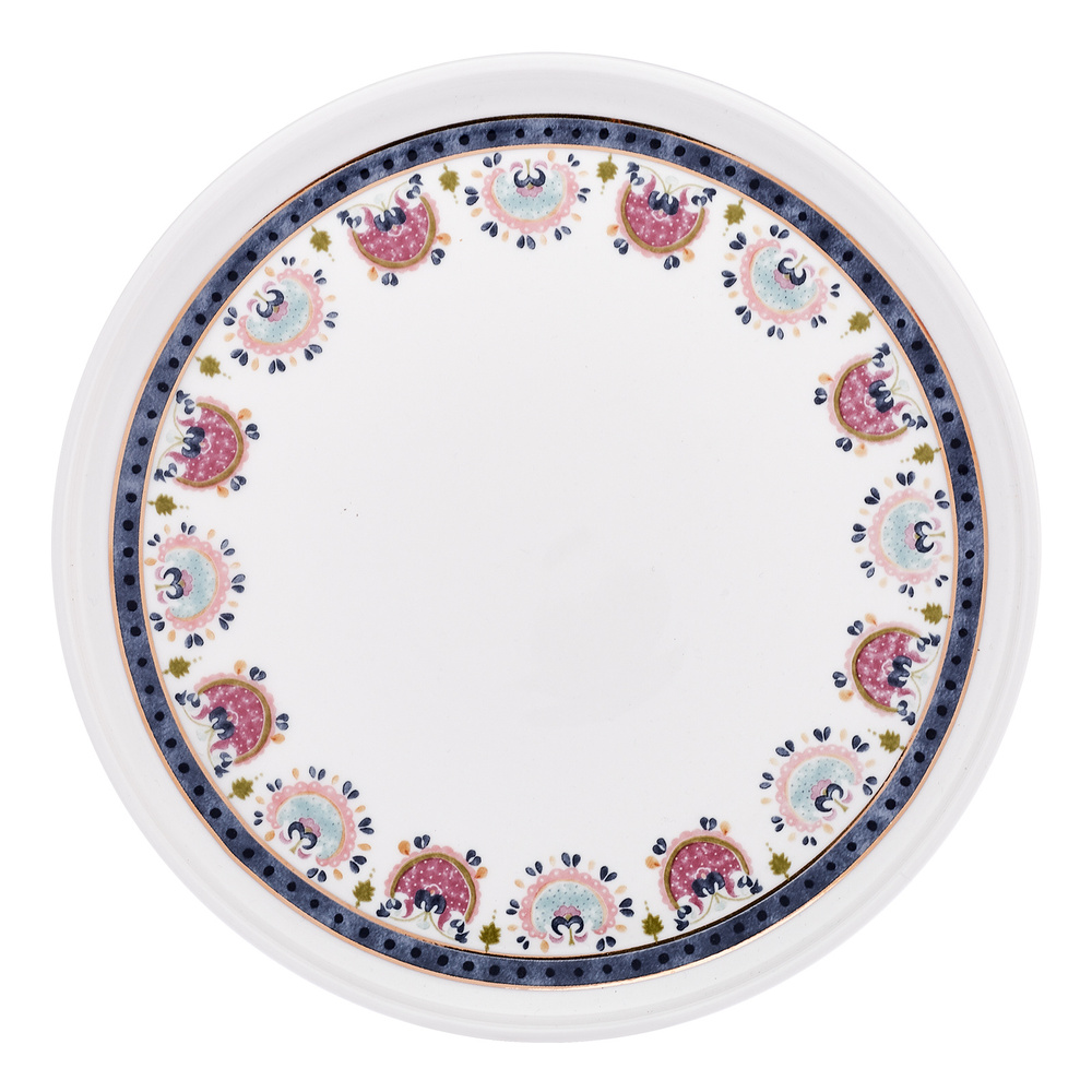 Emsan Ethnic Pink Porselen 32 Parça 6 Kişilik Kahvaltı/Servis Takımı görseli 19