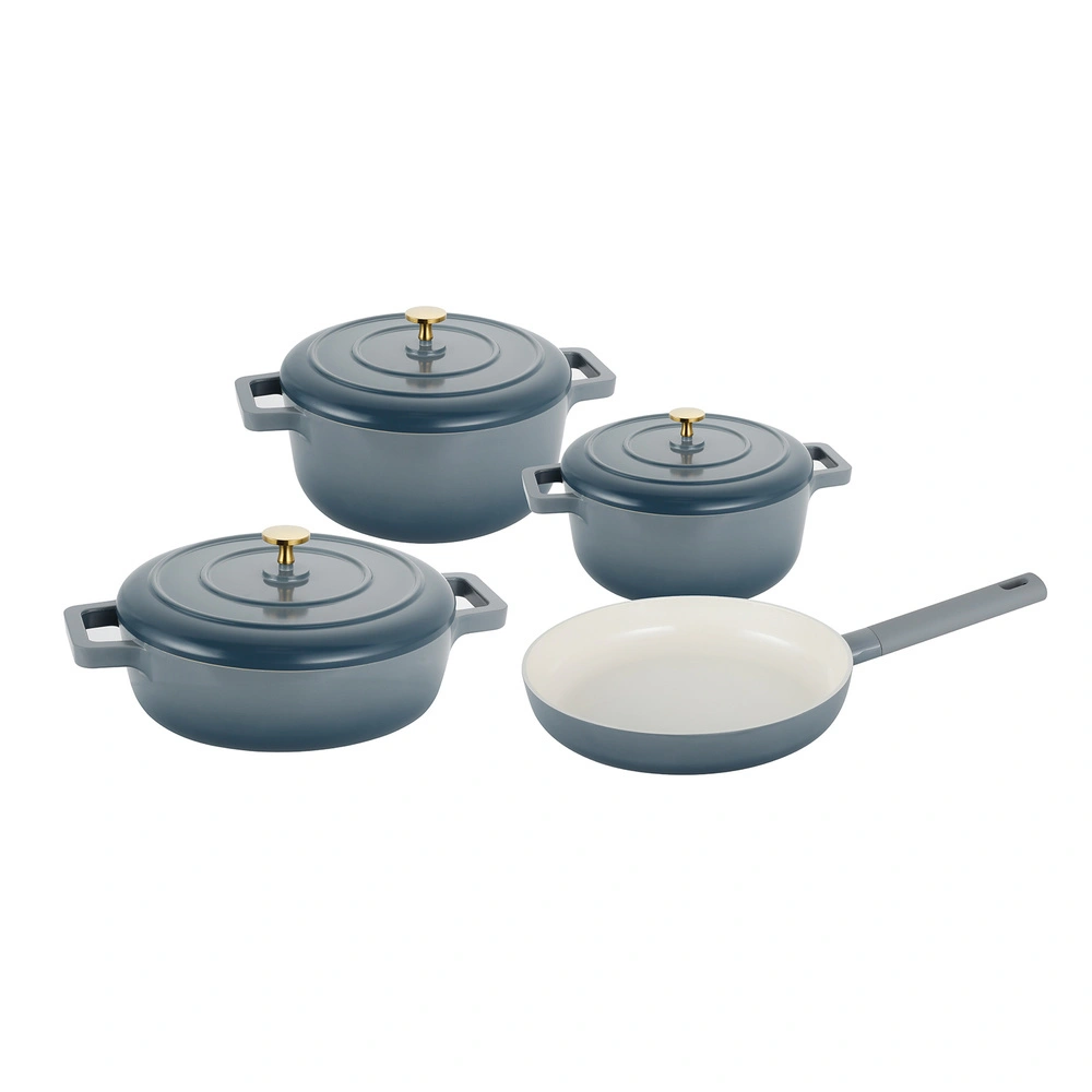 Emsan Blue Royal 7 Parça Tencere Seti görseli 9